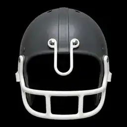 Larry Csonka helmet with single bar